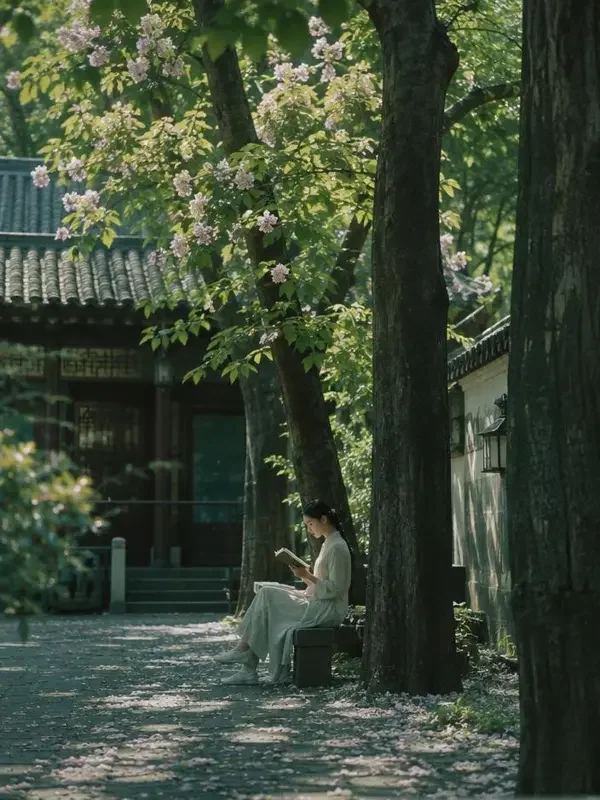 短剧《春衫如许》封面，古装题材