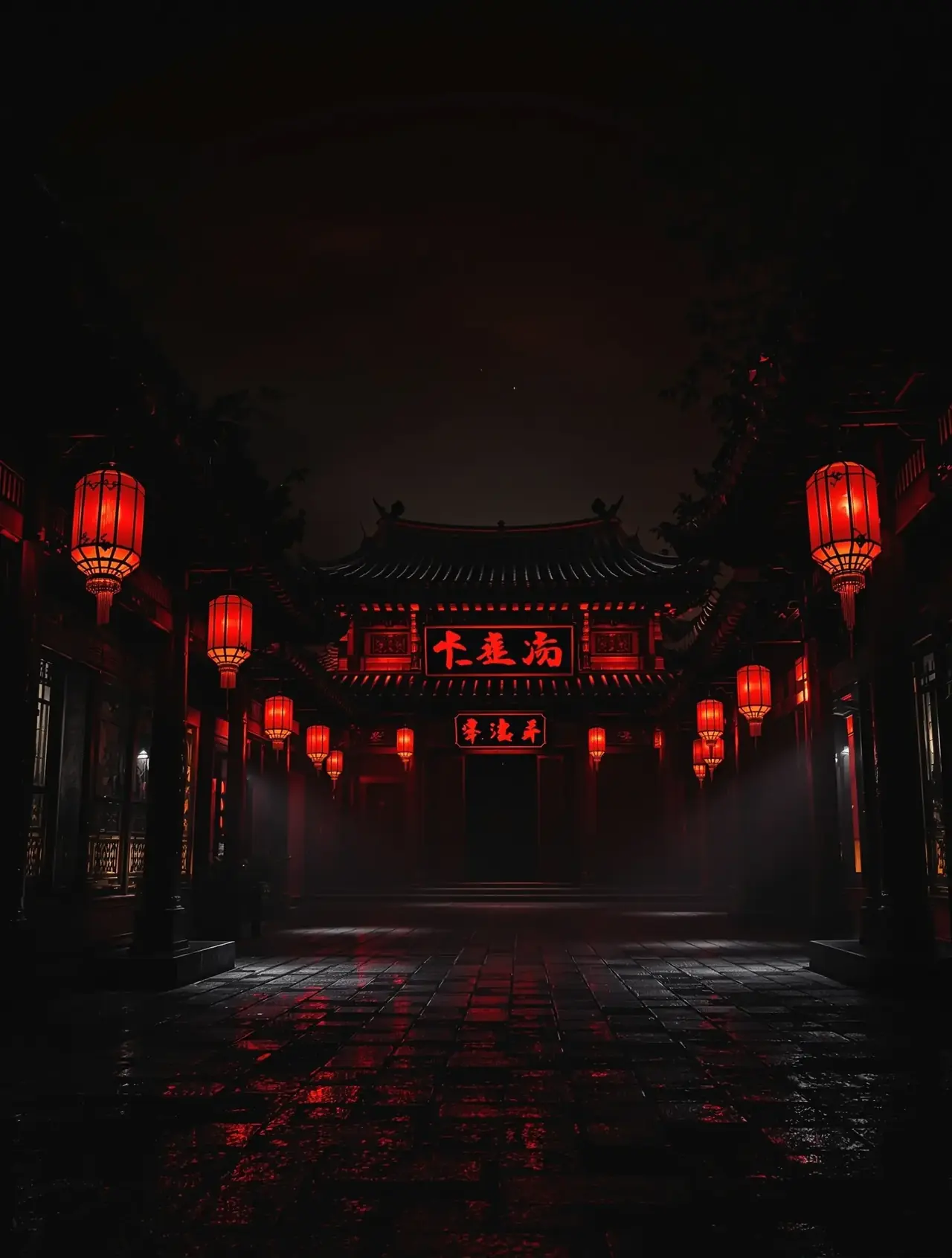 短剧《宫中有诈》封面，悬疑题材