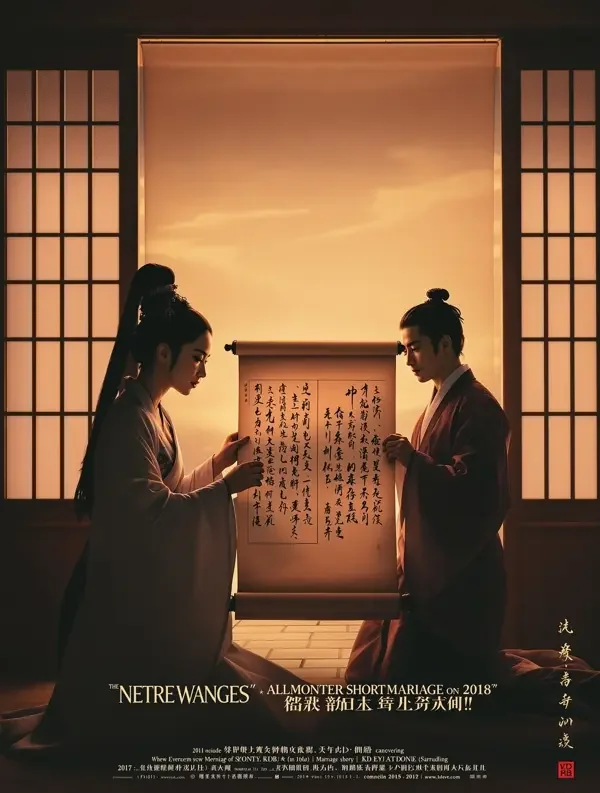 短剧《燕氏之约》封面，甜宠题材