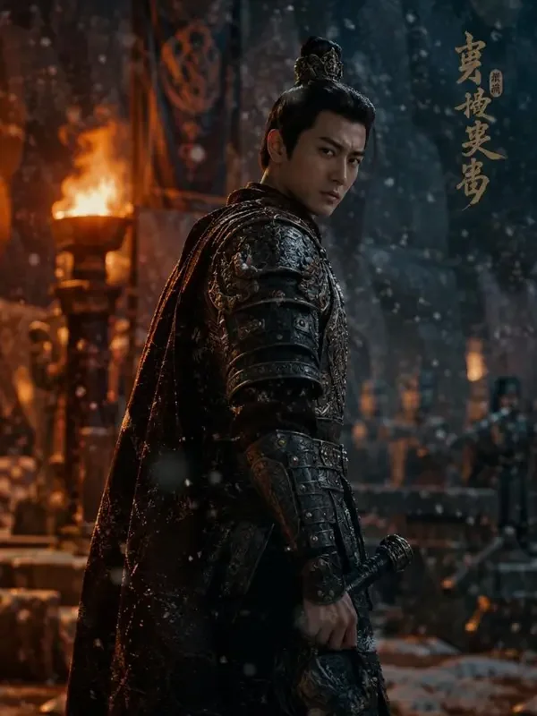 短剧《雪夜归城》封面，逆袭题材